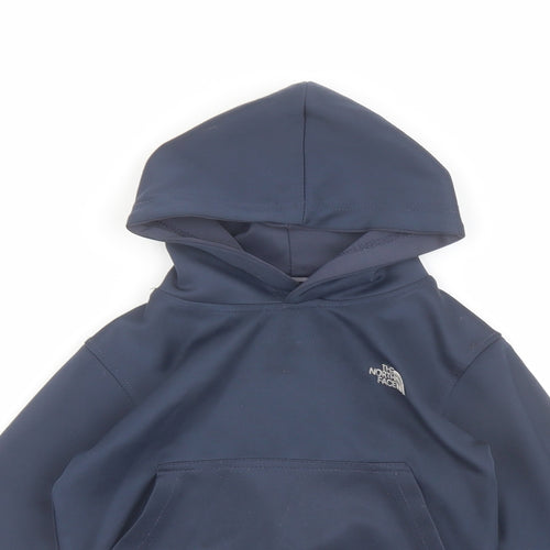 The North Face Boys Blue Polyester Pullover Hoodie Size 2 Years Pullover