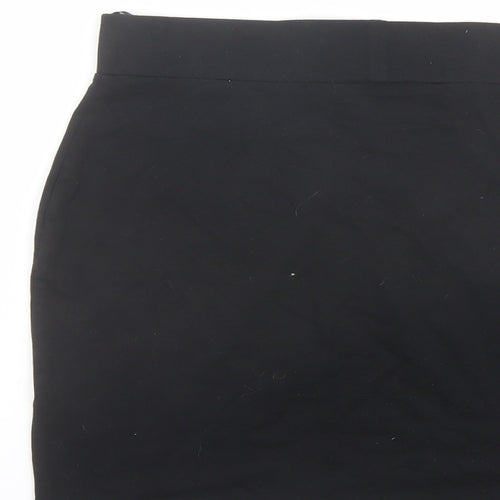 New Look Womens Black Polyester Bandage Skirt Size 12