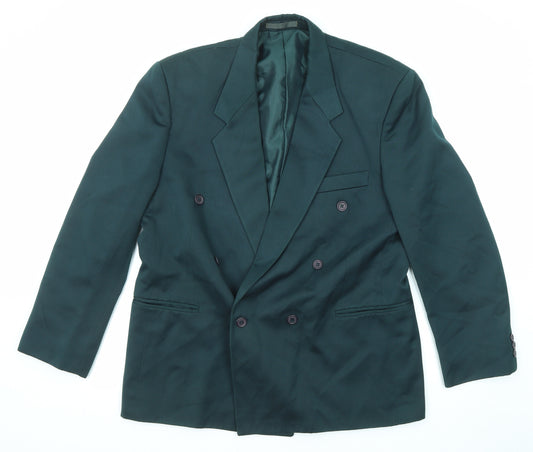 Willson Mens Green Polyester Jacket Suit Jacket Size 42 Regular