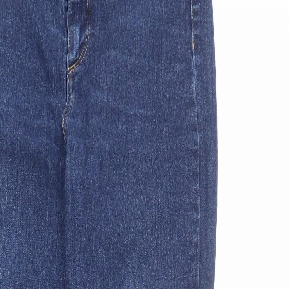 H&M Womens Blue Cotton Skinny Jeans Size 29 in L30 in Regular Zip
