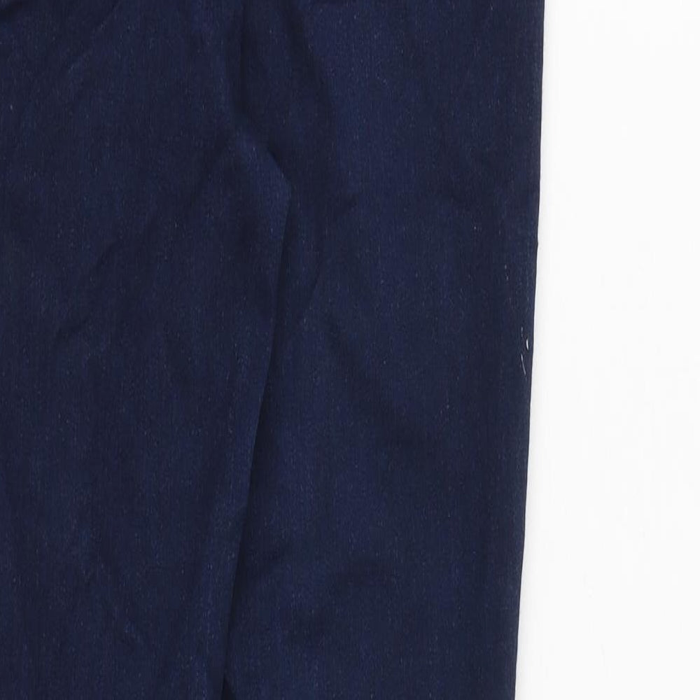 F&F Womens Blue Cotton Skinny Jeans Size 8 L32 in Slim Zip