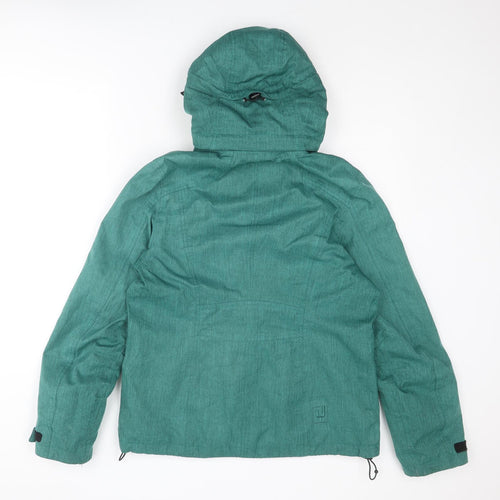 Ayacucho Mens Green Windbreaker Jacket Size S Zip