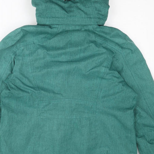 Ayacucho Mens Green Windbreaker Jacket Size S Zip