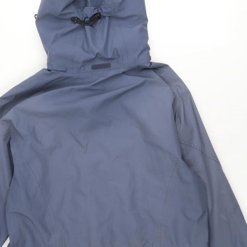 Berghaus Womens Blue Windbreaker Jacket Size 14 Zip