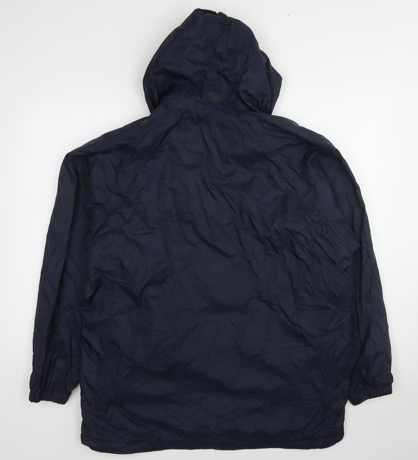 Regatta Mens Blue Rain Coat Jacket Size M Zip