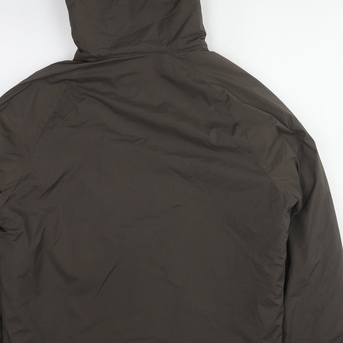 Massimo Dutti Womens Brown Puffer Jacket Jacket Size M Zip