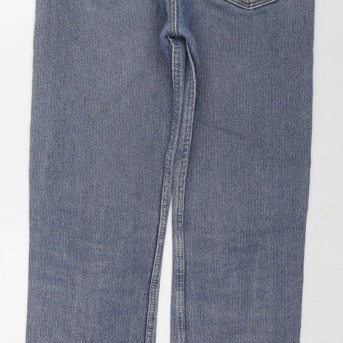 Levi's Mens Blue Cotton Straight Jeans Size 30 in L30 in Regular Zip