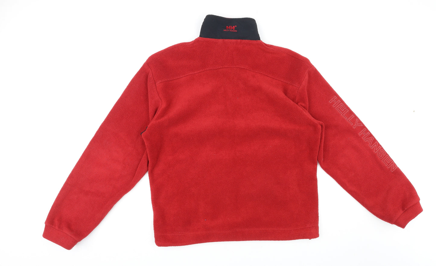 Helly Hansen Mens Red Polyester Henley Sweatshirt Size XL