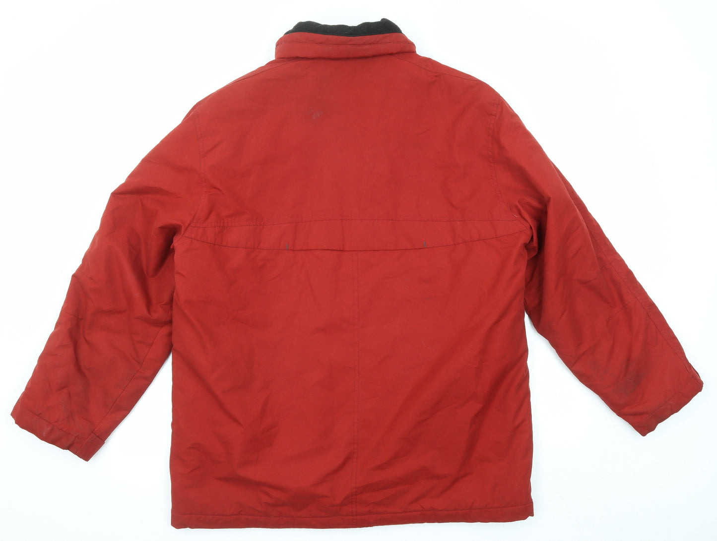 Weather Guard Mens Red Jacket Size M Zip