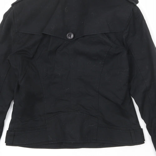 Ben Sherman Womens Black Jacket Size M Zip