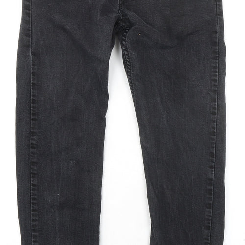 Levi's Mens Black Cotton Skinny Jeans Size 32 in L30 in Regular Button