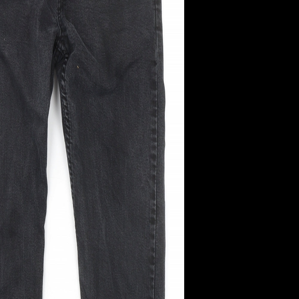Levi's Mens Black Cotton Skinny Jeans Size 32 in L30 in Regular Button