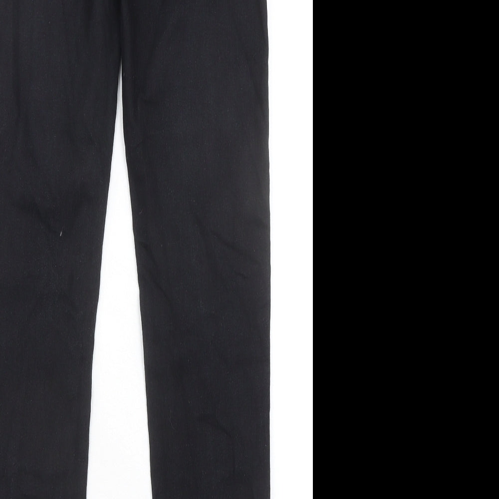 Denim & Co. Womens Black Cotton Skinny Jeans Size 8 L30 in Regular Zip