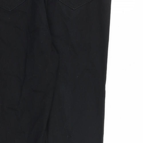 Kaliko Womens Black Cotton Skinny Jeans Size 12 L29 in Regular Zip