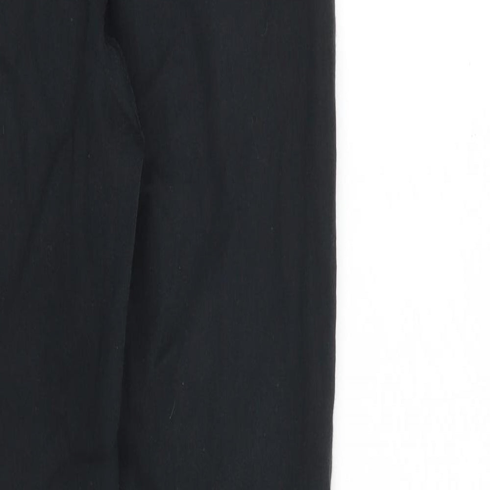 F&F Womens Black Cotton Skinny Jeans Size 8 L29 in Slim Zip