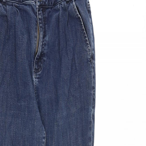 Waredenim Womens Blue Cotton Skinny Jeans Size 10 L27 in Regular Zip