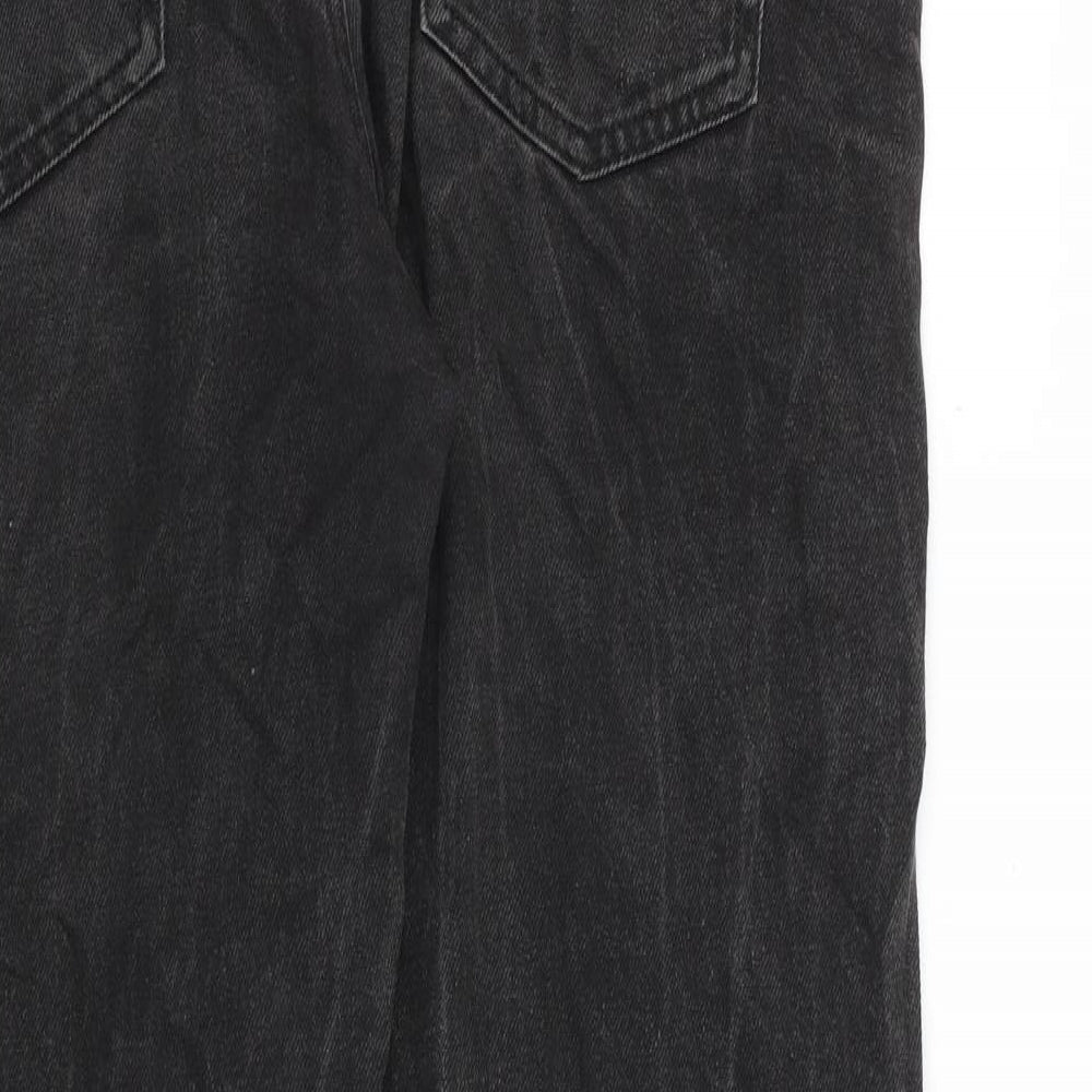 Topman Mens Grey Cotton Tapered Jeans Size 34 in L34 in Regular Button
