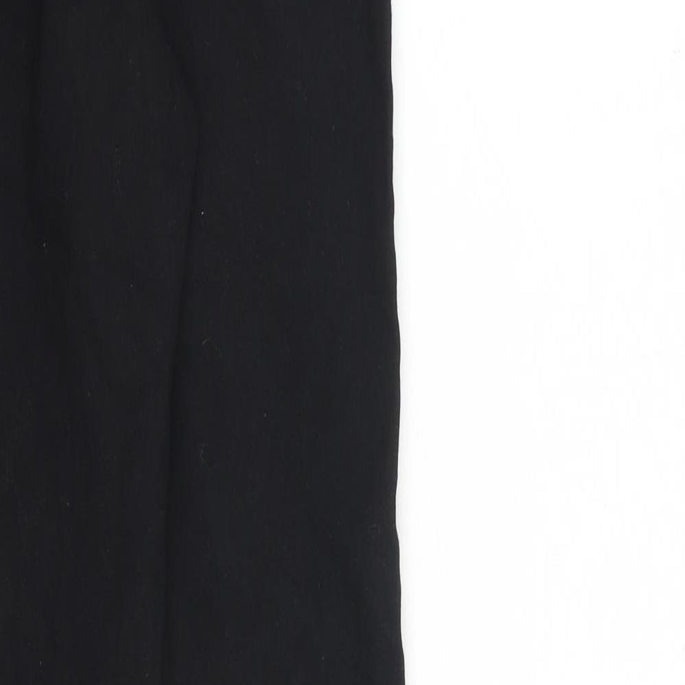 Denim & Co. Womens Black Cotton Skinny Jeans Size 10 L31 in Regular Zip