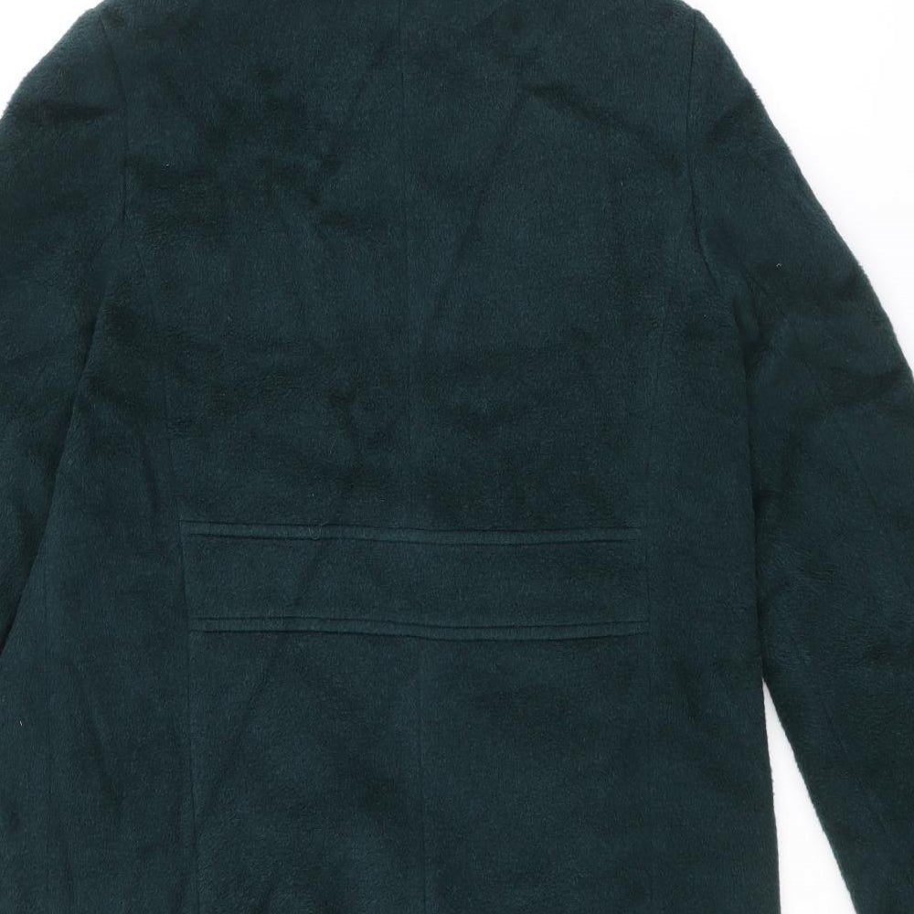 Laura Ashley Womens Green Jacket Size 12 Button