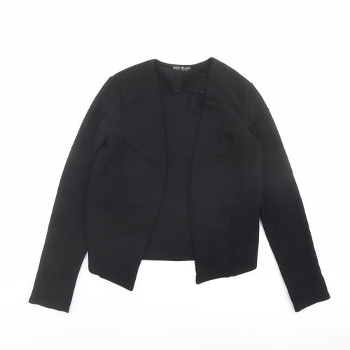 Select Womens Black Polyester Jacket Blazer Size 10