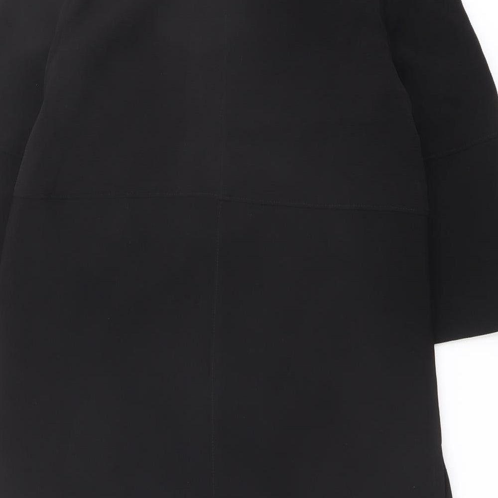 H&M Womens Black Jacket Blazer Size 6 Button