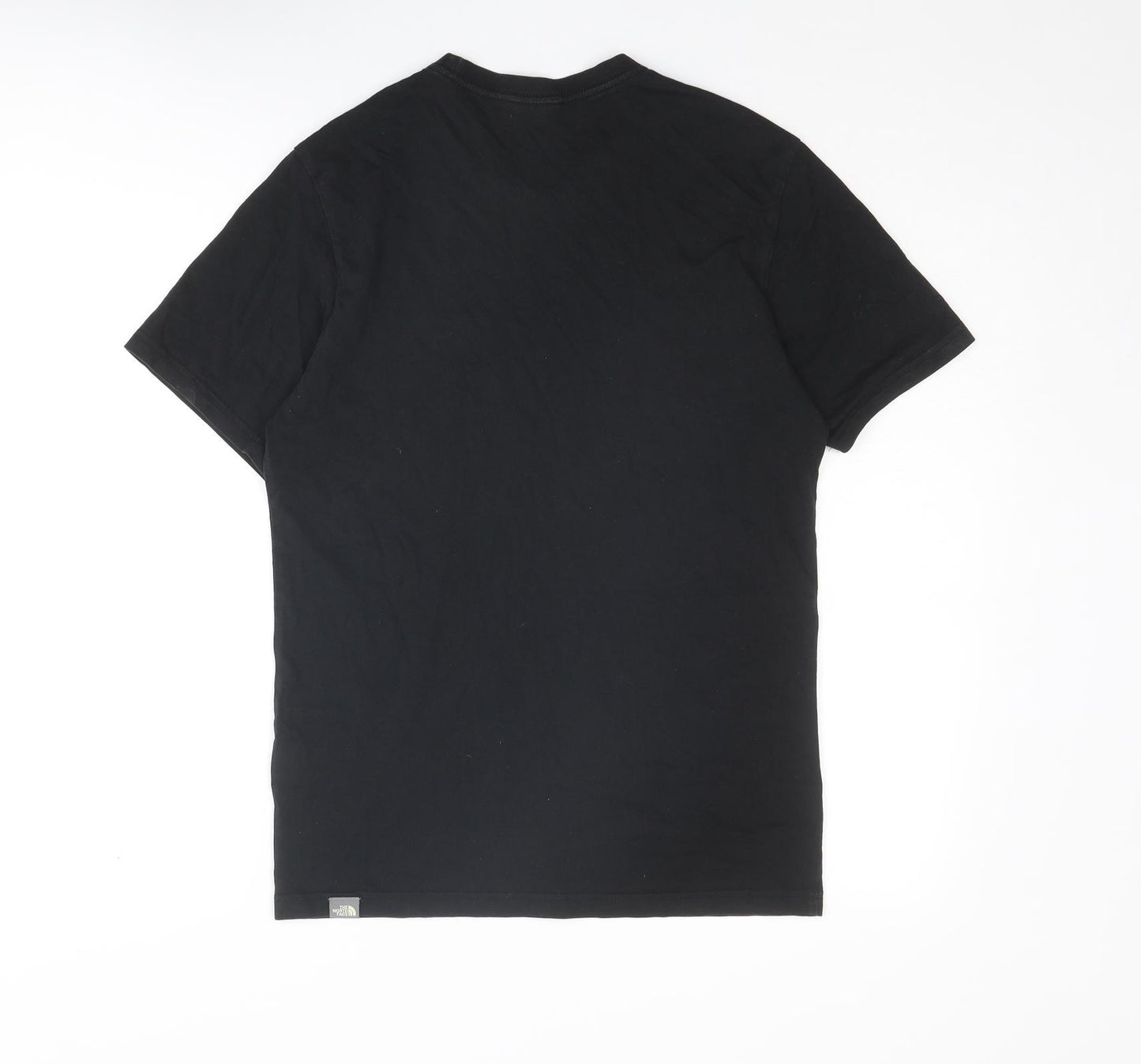 The North Face Mens Black Cotton T-Shirt Size S Crew Neck - Prague