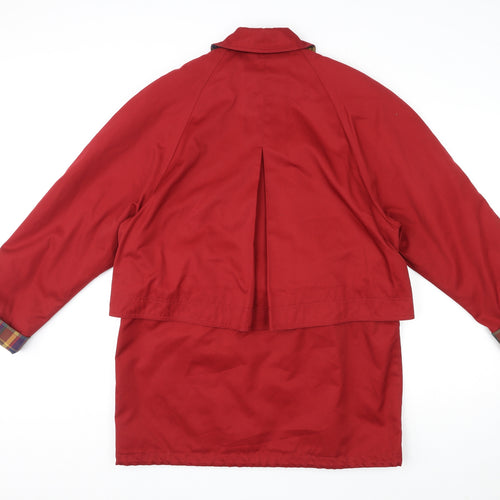 Dannimac Womens Red Jacket Size M Zip