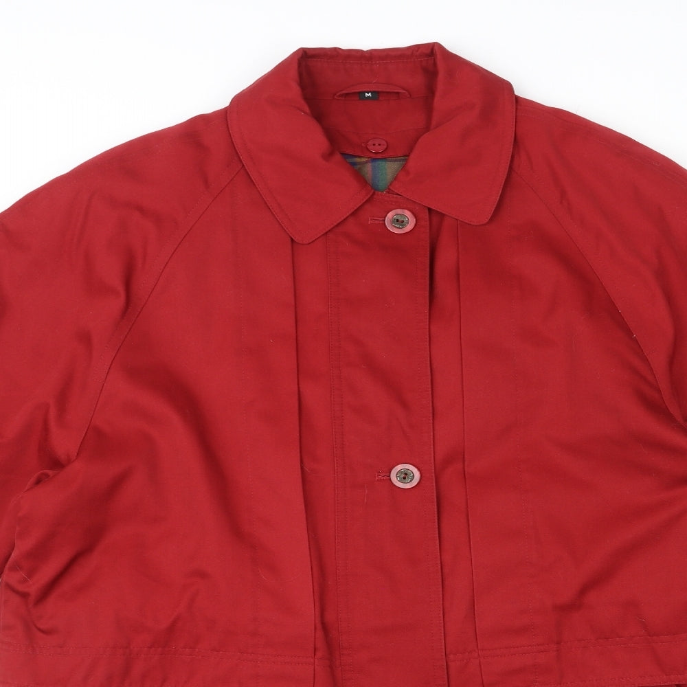 Dannimac Womens Red Jacket Size M Zip
