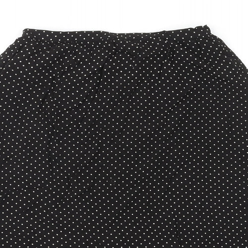 Doifamily Company Limited Womens Multicoloured Polka Dot Polyester Swing Skirt Size S Zip