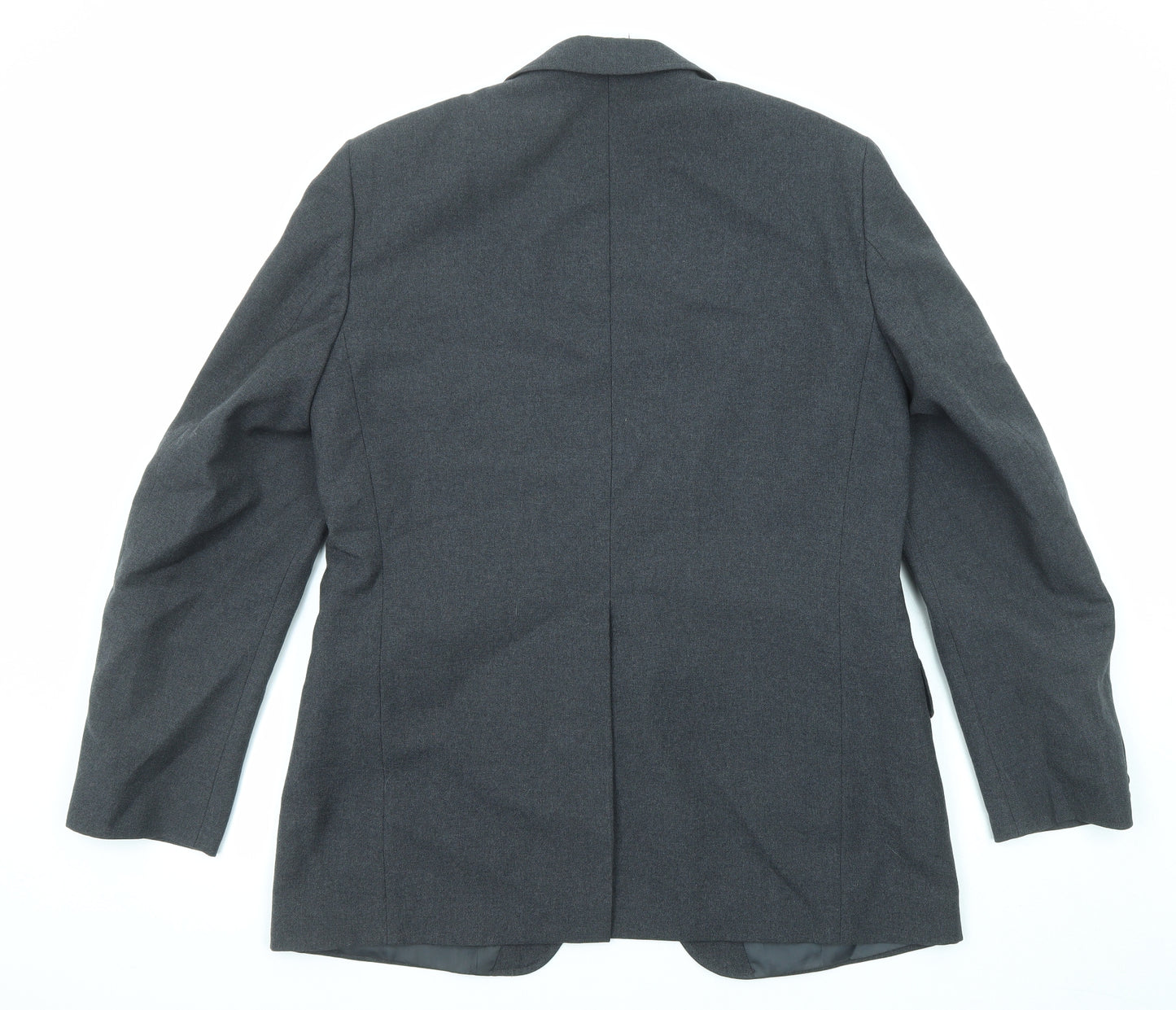 Marks and Spencer Mens Grey Viscose Jacket Suit Jacket Size 42 Regular