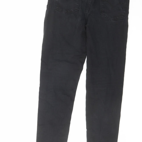 Levi's Womens Black Cotton Skinny Jeans Size 29 in L29 in Regular Zip