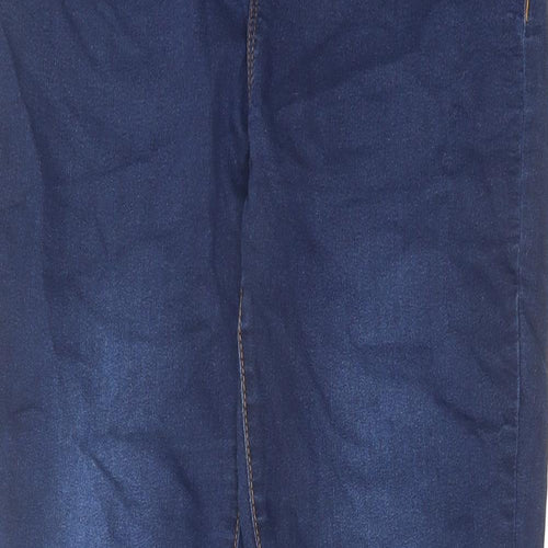 Dorothy Perkins Womens Blue Cotton Jegging Jeans Size 14 L29 in Regular