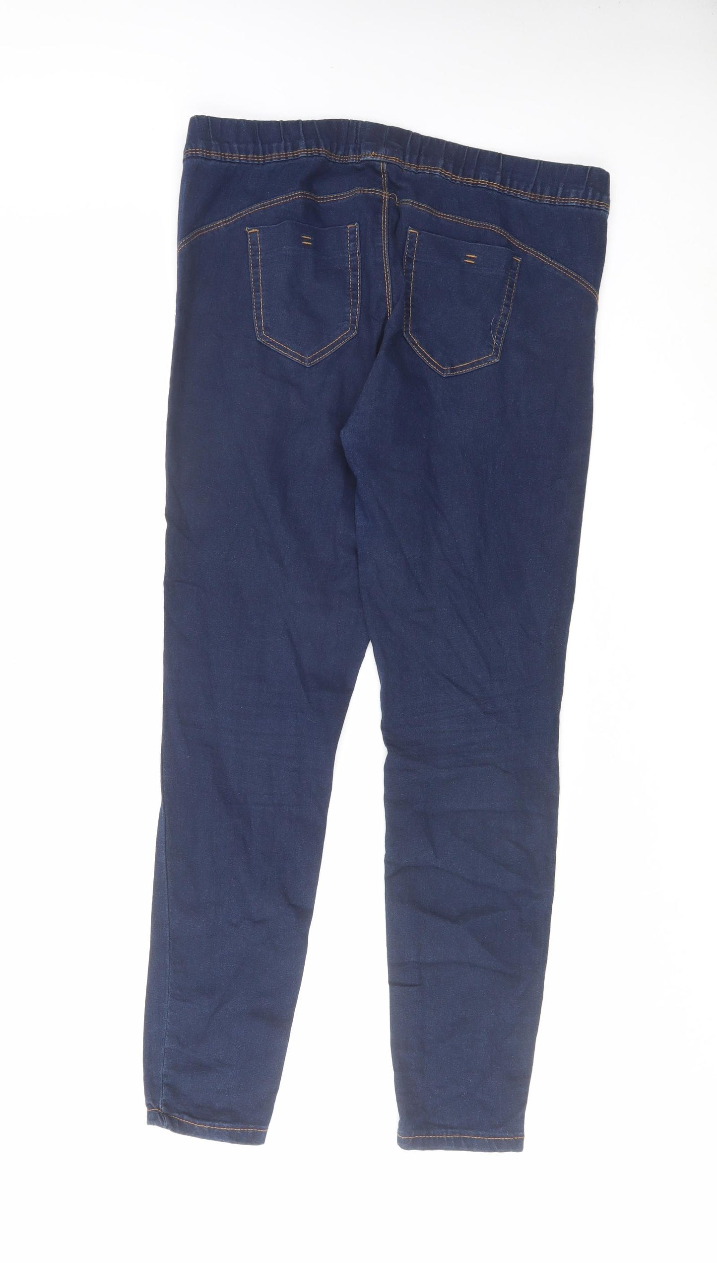 Denim & Co. Womens Blue Cotton Jegging Jeans Size 16 L29 in Regular