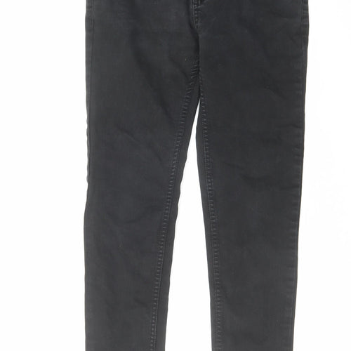 Denim & Co. Mens Black Cotton Skinny Jeans Size 30 in L30 in Regular Zip