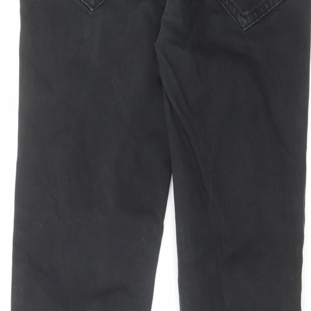 Denim & Co. Mens Black Cotton Skinny Jeans Size 30 in L30 in Regular Zip