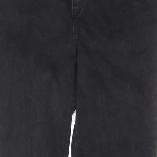 George Womens Black Cotton Jegging Jeans Size 16 L28 in Regular