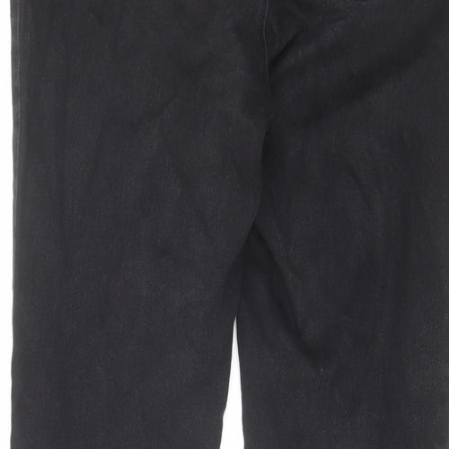 George Womens Black Cotton Jegging Jeans Size 16 L28 in Regular