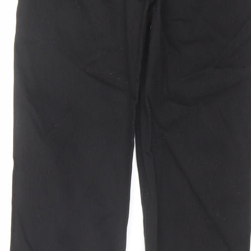 For she Womens Black Cotton Skinny Jeans Size 10 L26 in Regular Zip - Embellished