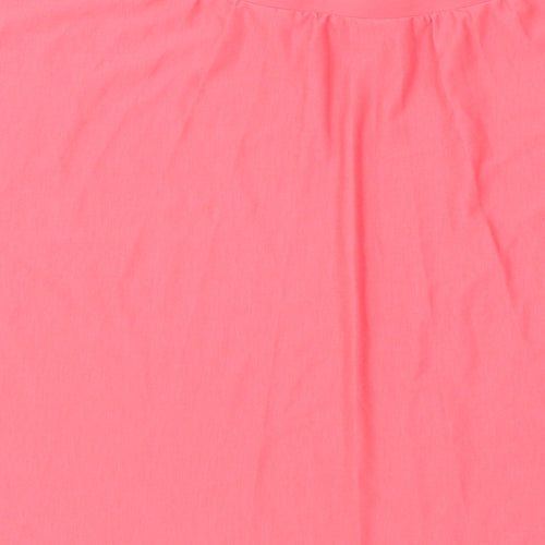 Marks and Spencer Womens Pink Polyester Skater Skirt Size 18