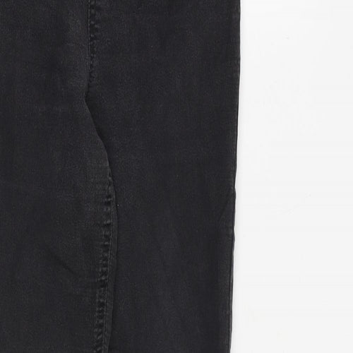 F&F Womens Black Cotton Jegging Jeans Size 10 L28 in Regular