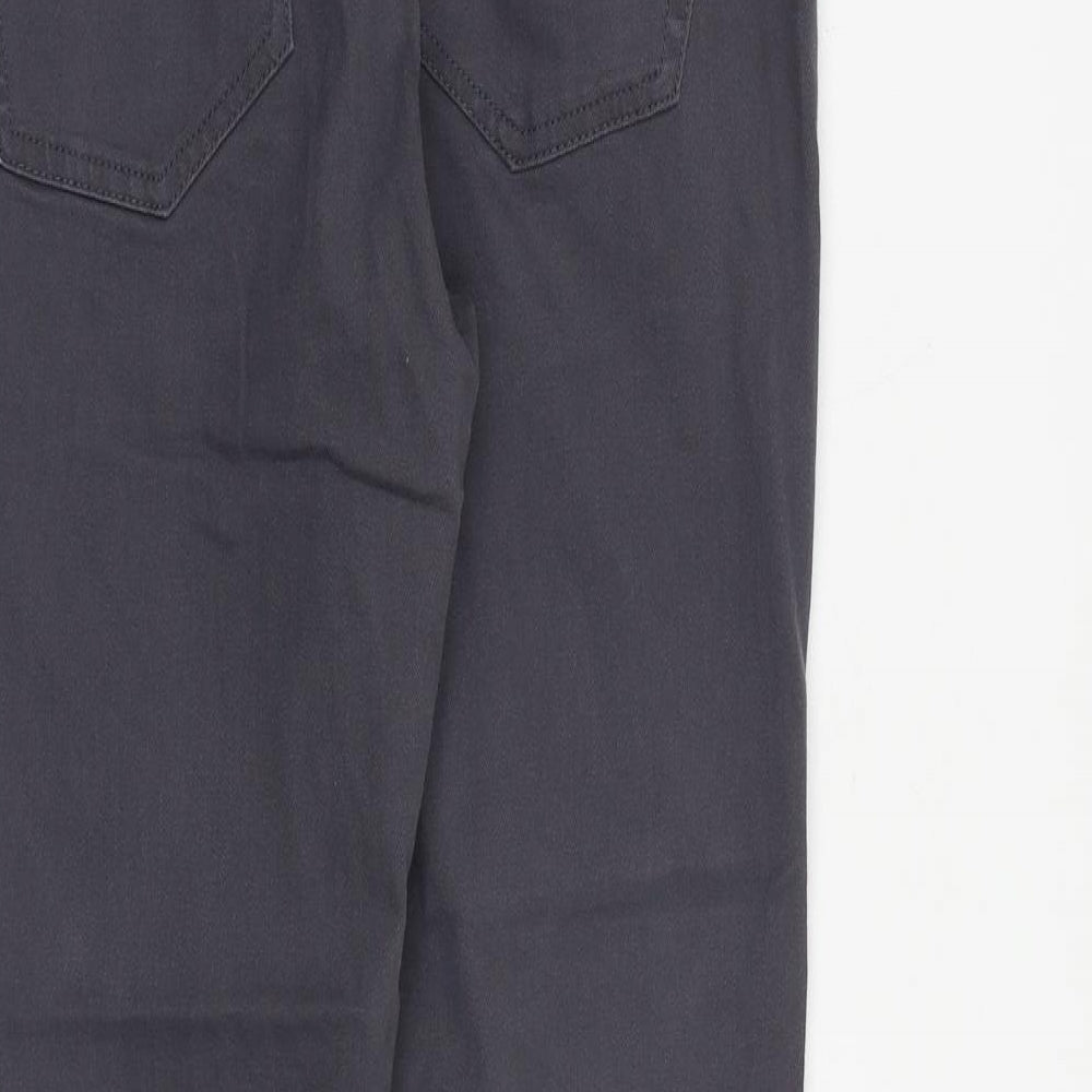 H&M Mens Grey Cotton Skinny Jeans Size 30 in L31 in Slim Zip