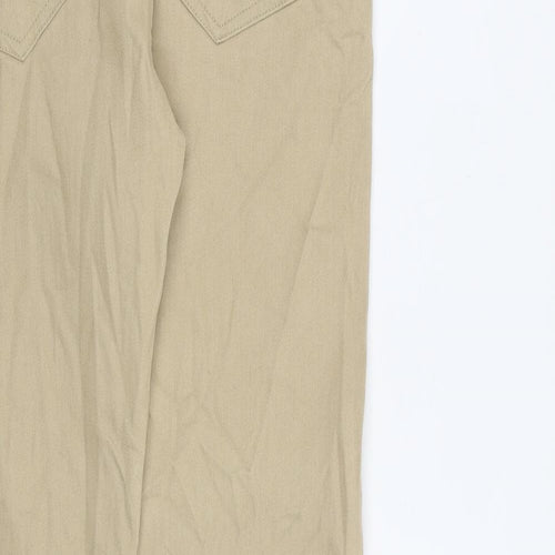 Denim & Co. Mens Beige Cotton Skinny Jeans Size 34 in L32 in Slim Zip