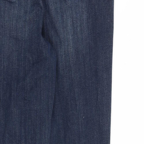 White Label Mens Blue Cotton Skinny Jeans Size 30 in L30 in Slim Zip