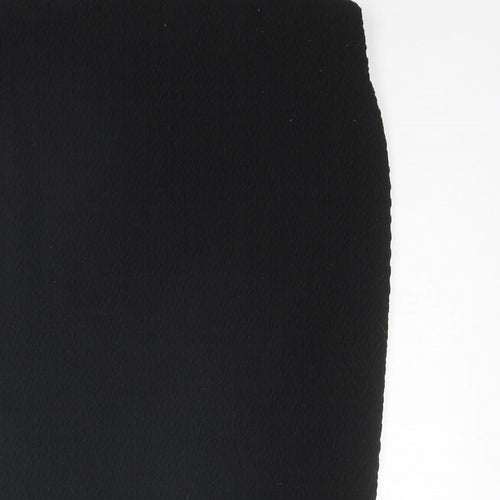 Marks and Spencer Womens Black Polyester Bandage Skirt Size 10