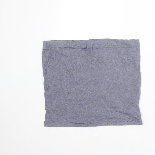 H&M Womens Blue Striped Cotton Bandage Skirt Size M