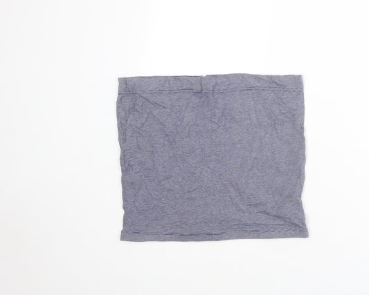 H&M Womens Blue Striped Cotton Bandage Skirt Size M