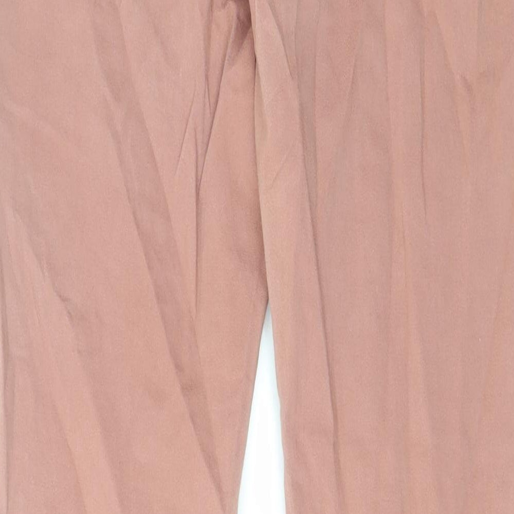 Denim & Co. Womens Pink Cotton Skinny Jeans Size 12 L32 in Regular Zip