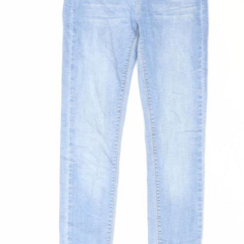 Koton Jeans Womens Blue Cotton Skinny Jeans Size 24 in L27 in Regular Zip