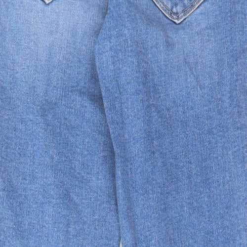 Gap Womens Blue Cotton Skinny Jeans Size 8 L29 in Regular Zip