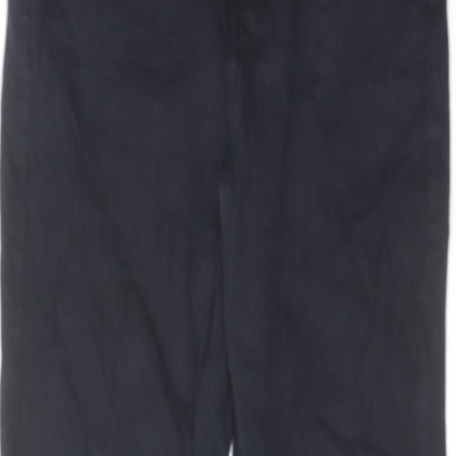 Topshop Womens Black Cotton Skinny Jeans Size 30 in L32 in Regular Zip